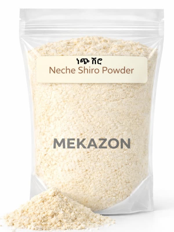 አንድ ኪሎ ነጭ ሽሮ | Neche Shiro – Ethiopian White Shiro Powder MEKAZON MEKAZON