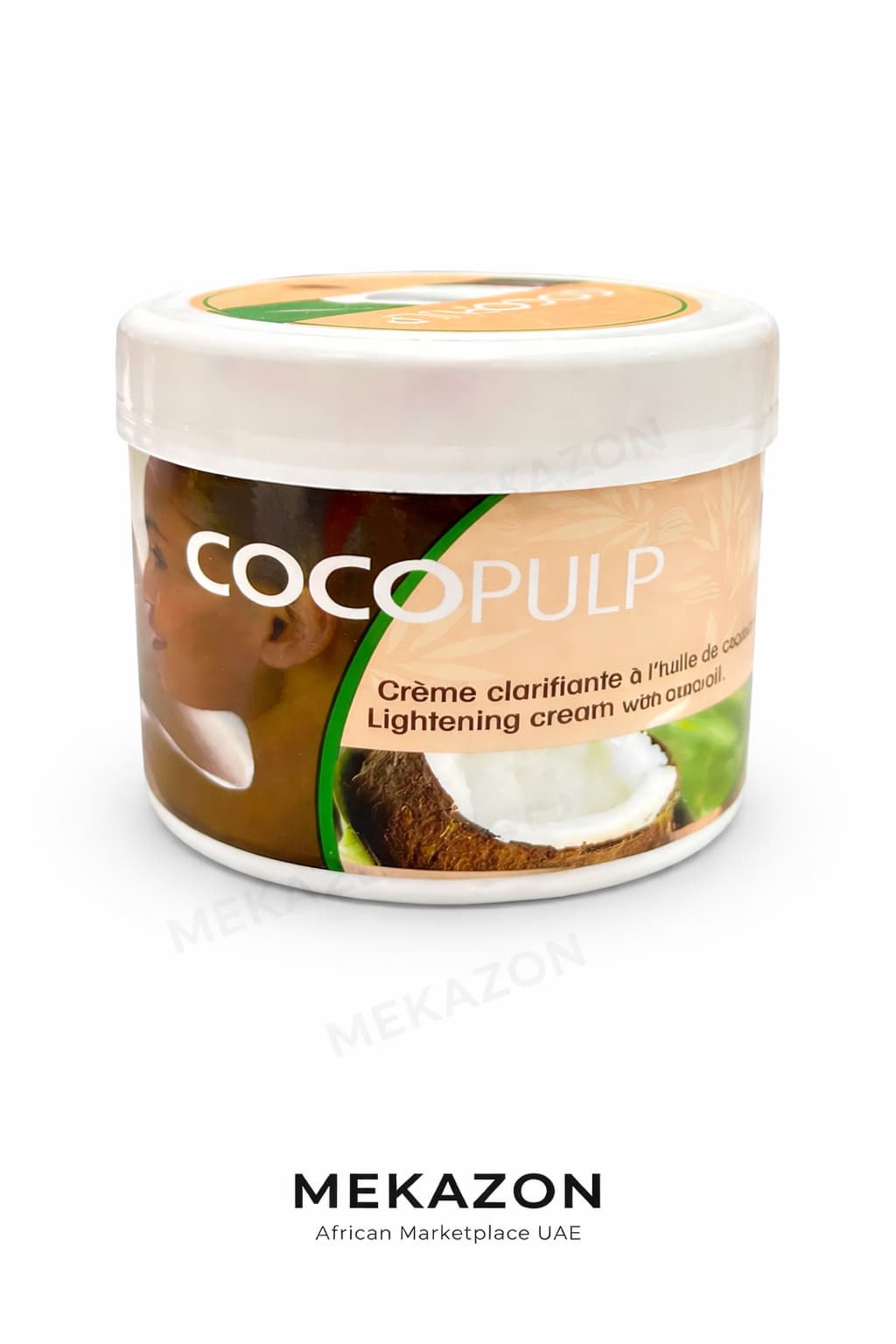 Cocopulp Cream Coconut Oil Moisturizing Formula MEKAZON MEKAZON
