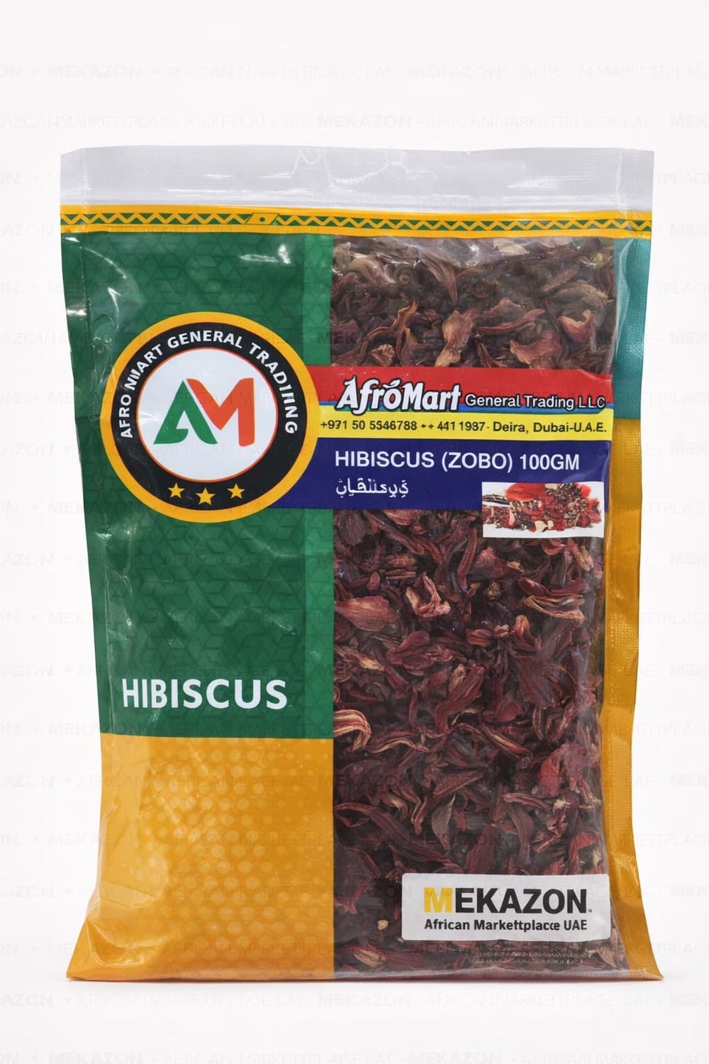Hibiscus Flower (Zobo) 100g – African Dried Hibiscus MEKAZON MEKAZON