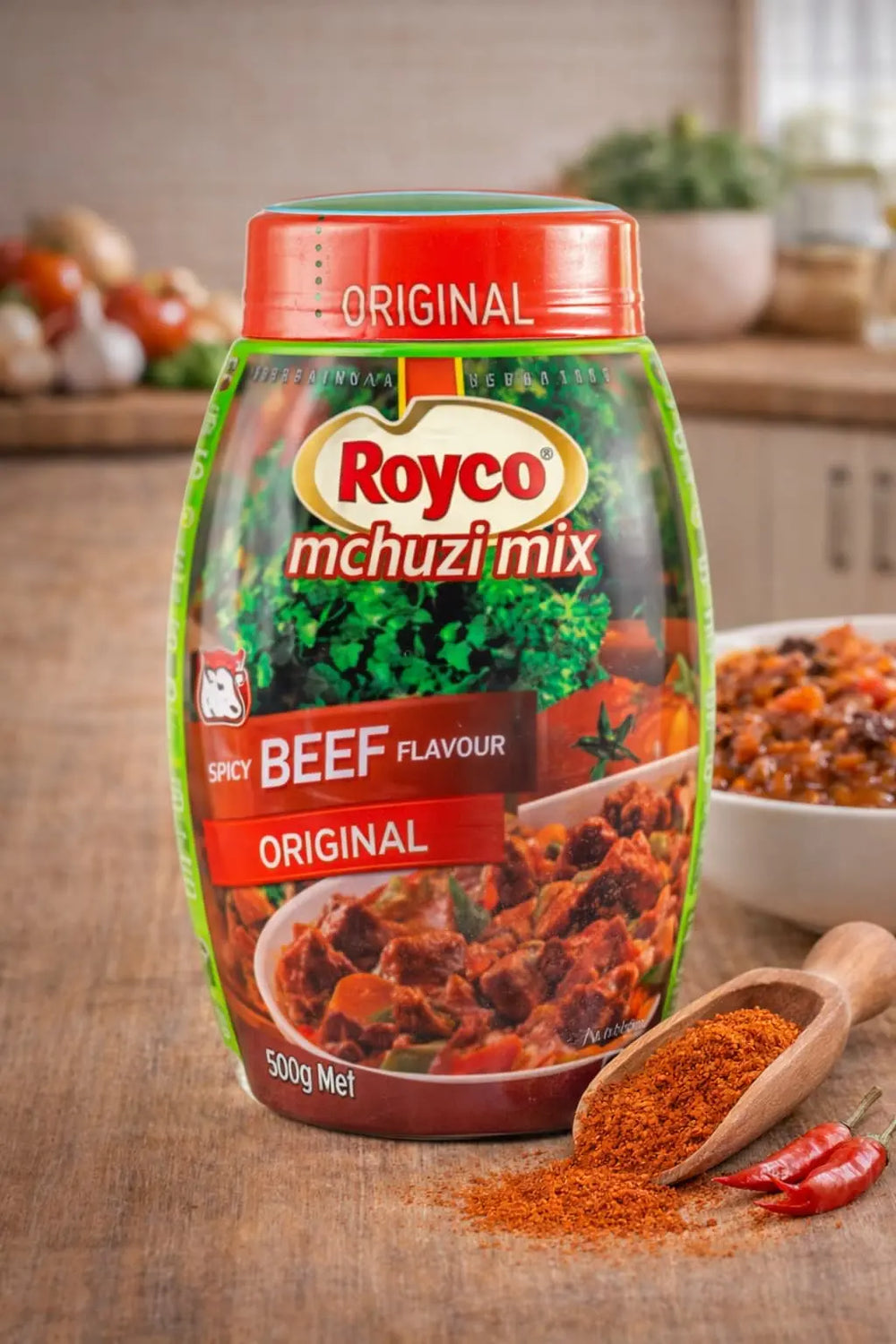 Royco Mchuzi Mix Original & Spicy Beef Flavour – Kenyan Cooking Seasoning (500g) MEKAZON