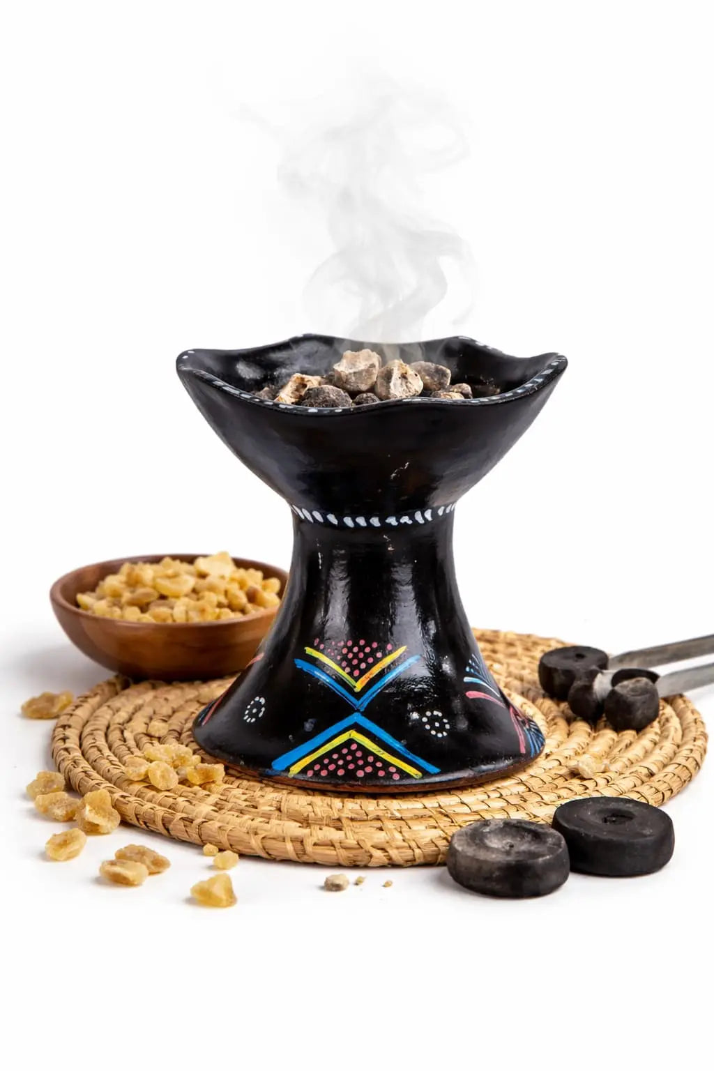 Etan Machesha traditional frankincense incense burner
