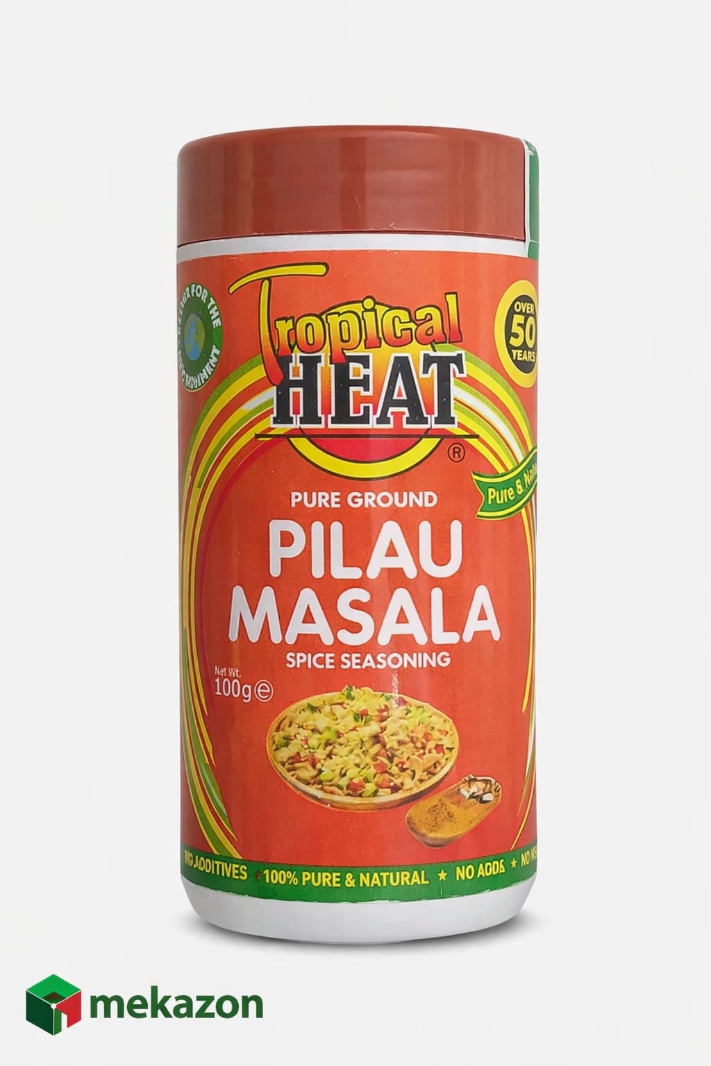 Tropical Heat Pilau Masala – Spice Seasoning (100g) MEKAZON MEKAZON