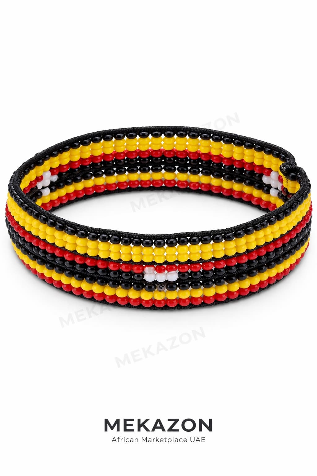 Ugandan Beaded Bracelet – Handmade African Jewelry UAE MEKAZON MEKAZON