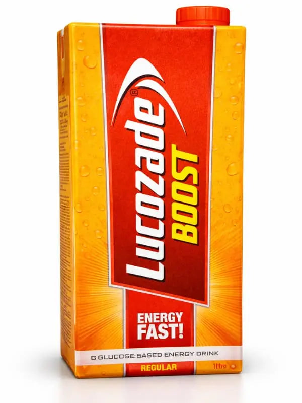 Lucozade Boost Glucose Energy Drink 1L – Fast Energy & Refreshment MEKAZON