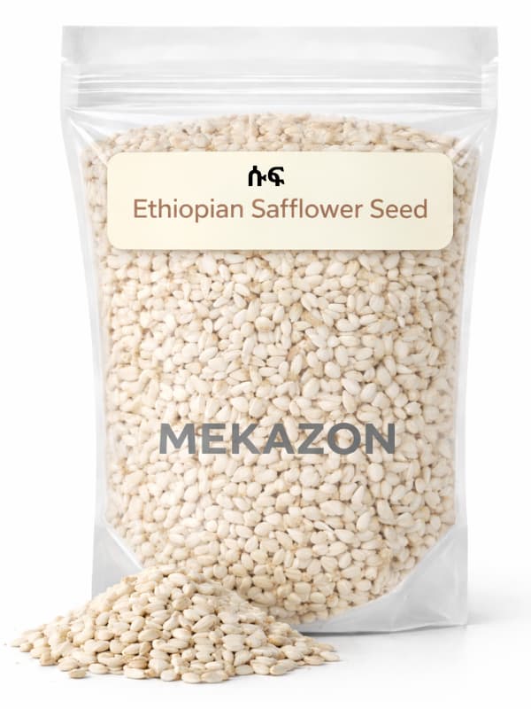 ሱፍ Ethiopian Safflower Seed Traditional Oil & Spice Seed UAE MEKAZON MEKAZON