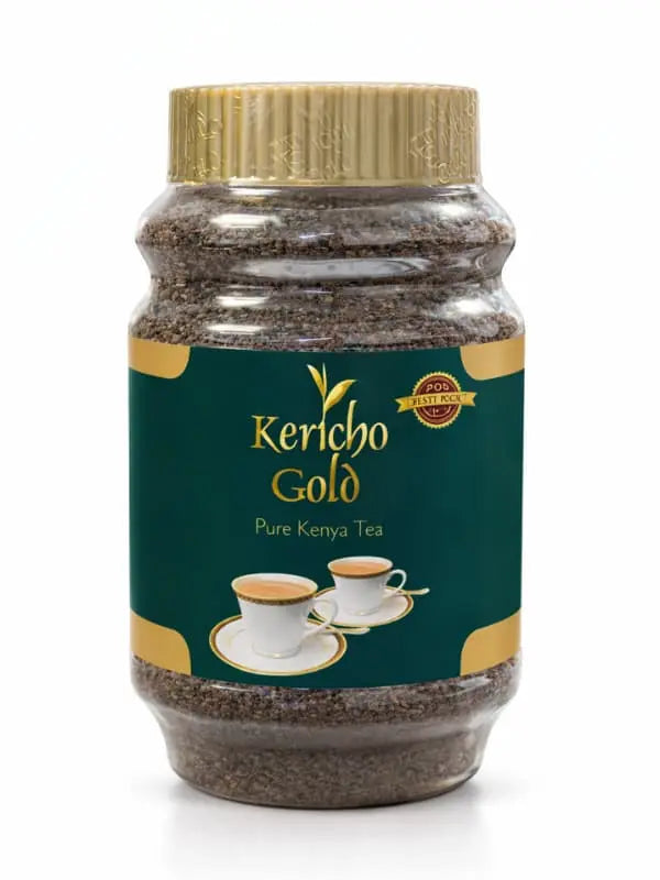 Kericho Gold Granulated Tea – Pure Kenyan Black Tea from Kericho Highlands (500g) MEKAZON