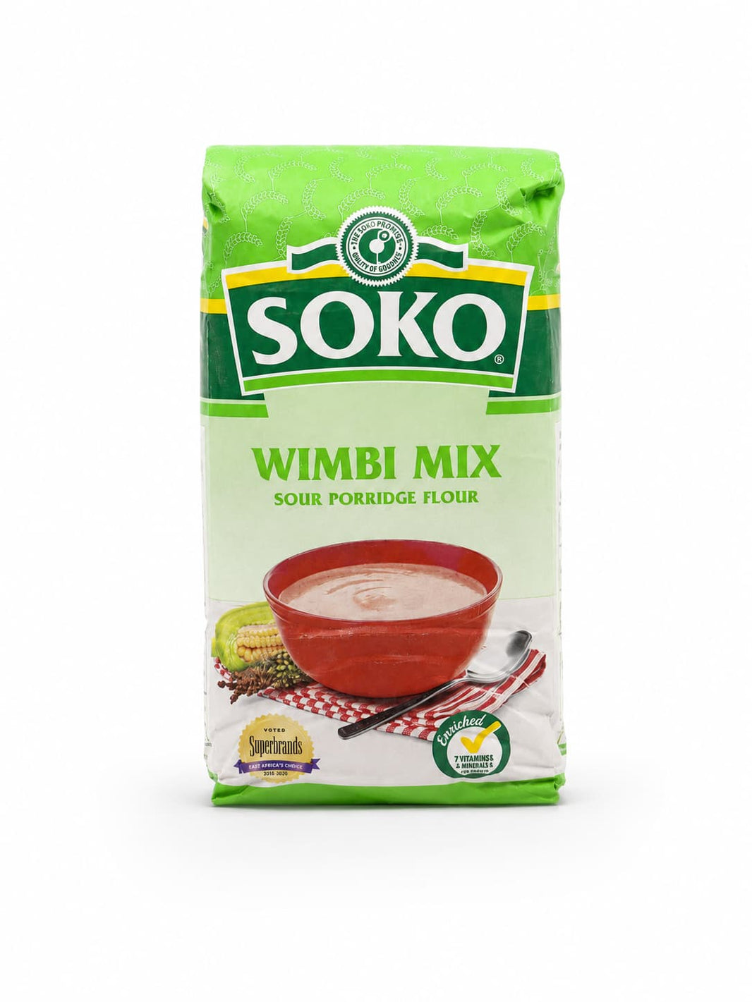 Soko Wimbi Mix Sour Porridge Flour – Kenyan Millet Porridge Mix (1kg)