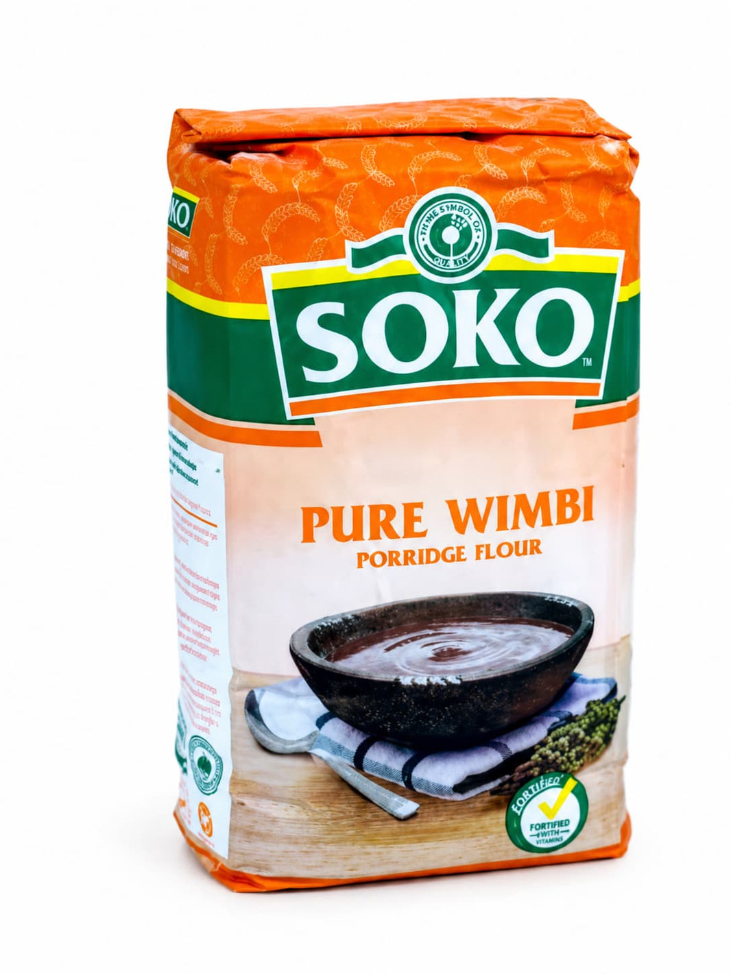 Soko Pure Wimbi Porridge Flour – 100% Kenyan Millet Flour for Uji (1kg)