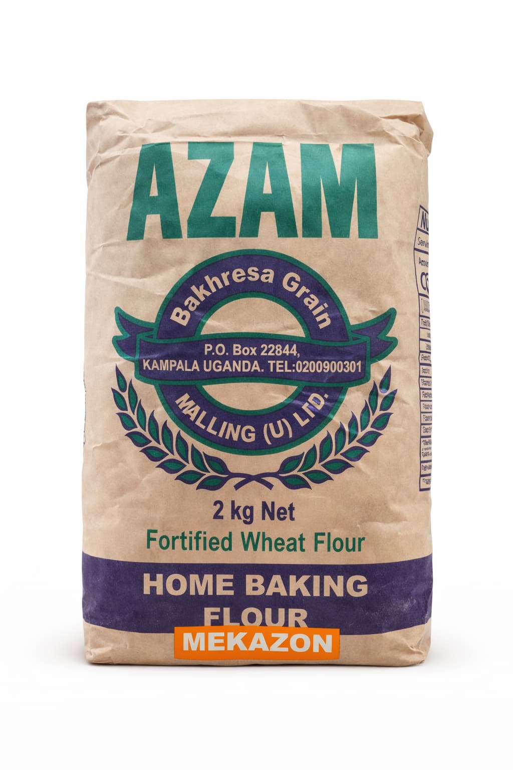 Azam Wheat Flour 2kg – African Chapati Flour in UAE MEKAZON MEKAZON
