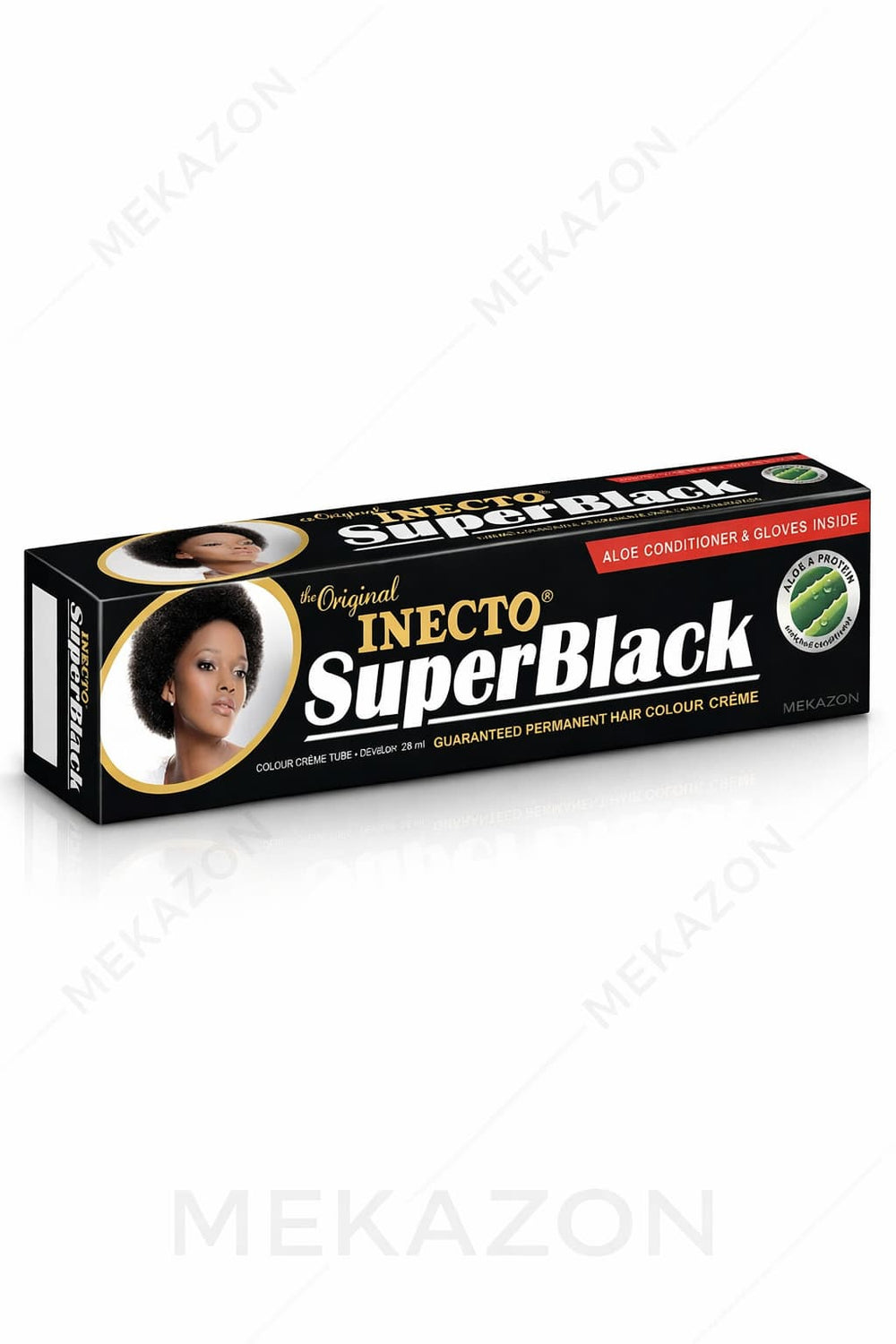 Inecto Super Black Hair Colour Cream – 28ml MEKAZON MEKAZON