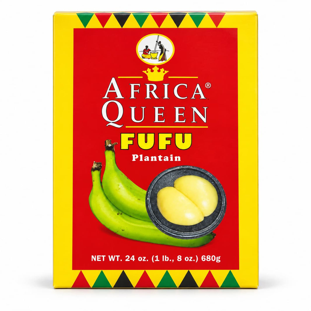 Africa Queen Plantain Fufu 680g – Instant African Swallow | Mekazon UAE