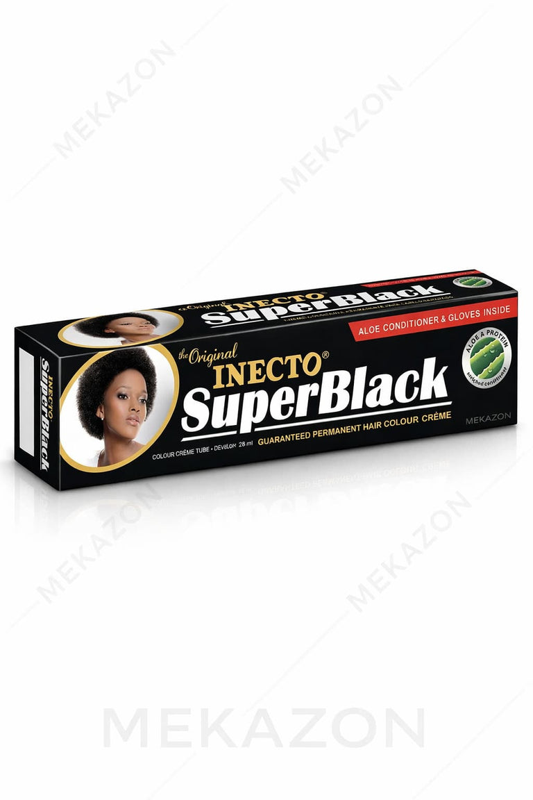 Inecto Super Black Hair Colour Cream – 28ml MEKAZON MEKAZON