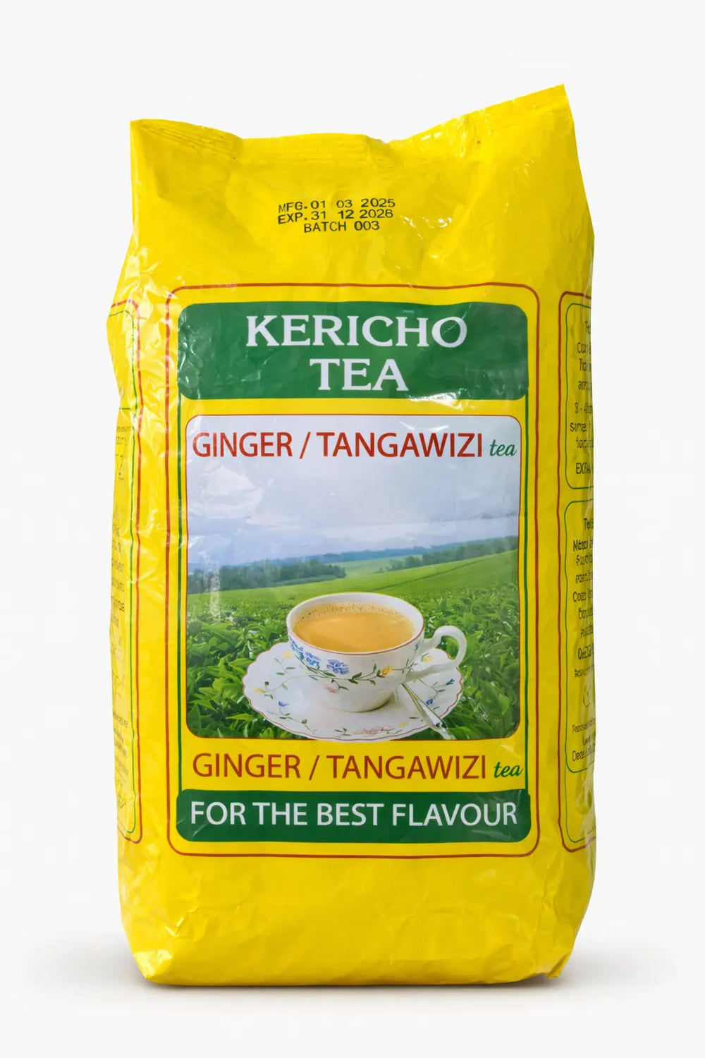 Kericho Ginger Tea (Tangawizi) – Authentic Kenyan Black Tea with Ginger MEKAZON