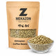 Mekazon Ethiopian Coffee Beans packaging with coffee beans in a bowl on a white background 1kg