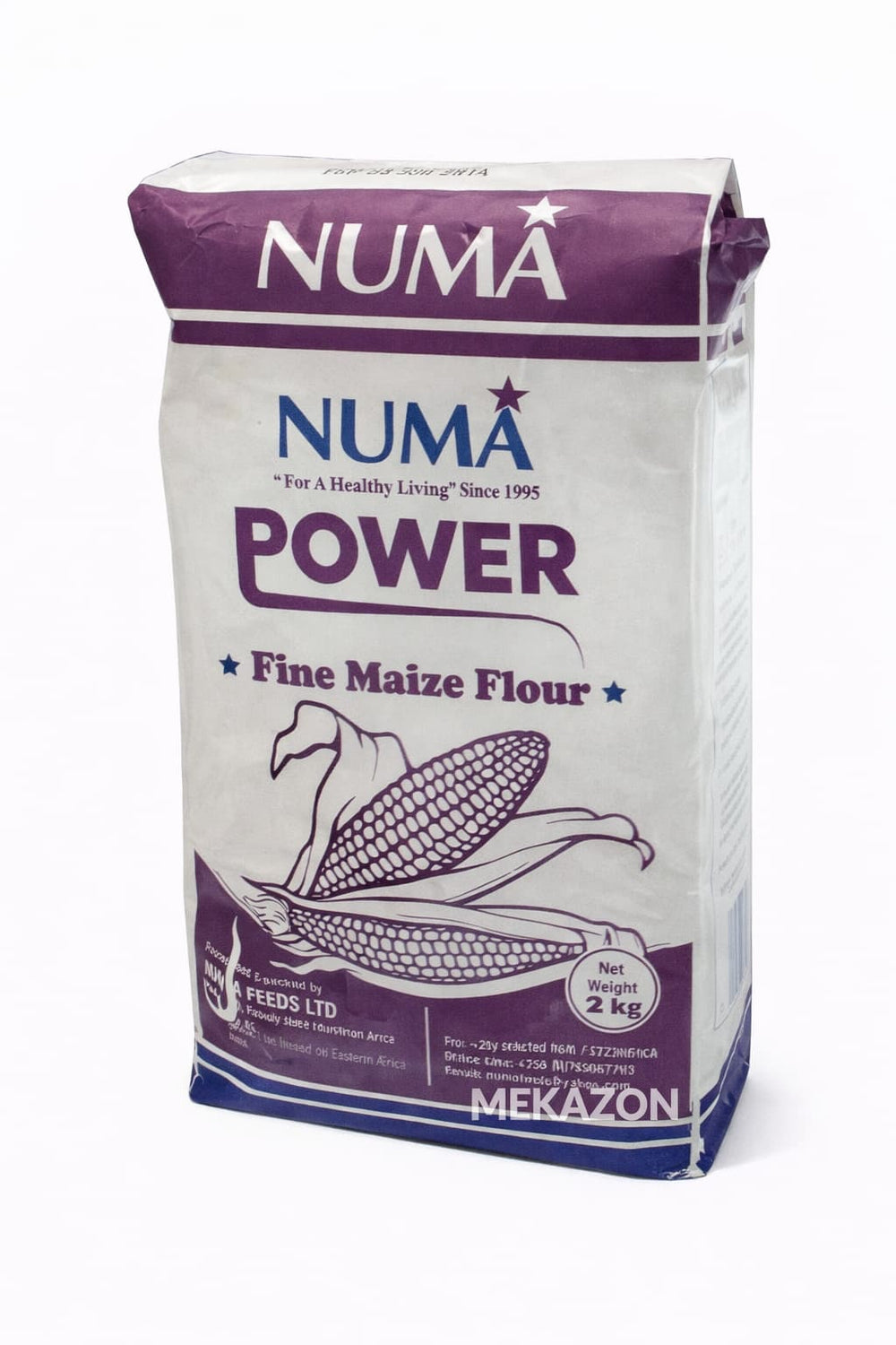 NUMA Power Fine posho  Maize Flour 2kg MEKAZON MEKAZON