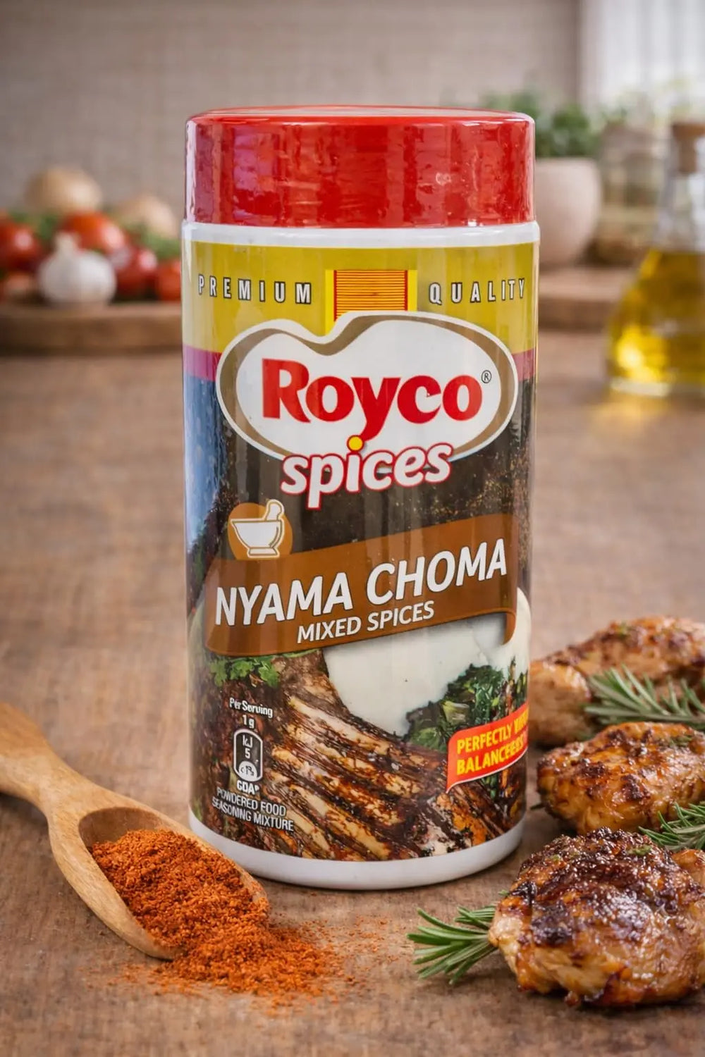 Royco Nyama Choma Mixed Spices Authentic Kenyan Seasoning