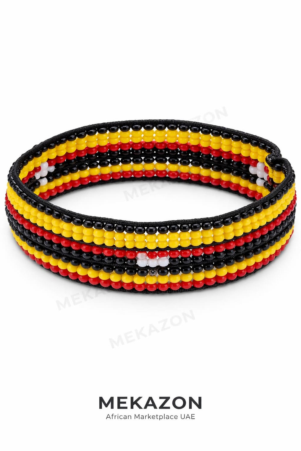Ugandan Beaded Bracelet – Handmade African Jewelry UAE MEKAZON MEKAZON