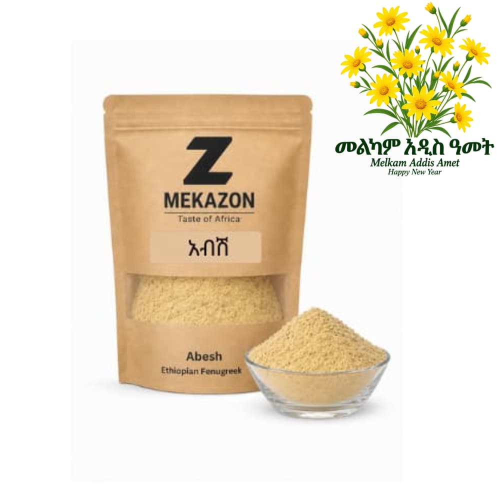 አብሽ Abesh 250g – Ethiopian Fenugreek for Injera | Mekazon UAE