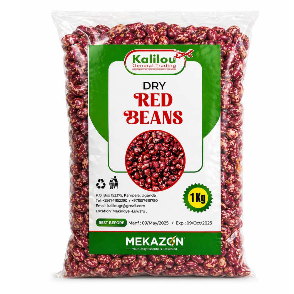 Dry Red Beans (Nambaale) 1kg – Premium Quality Beans | Mekazon UAE