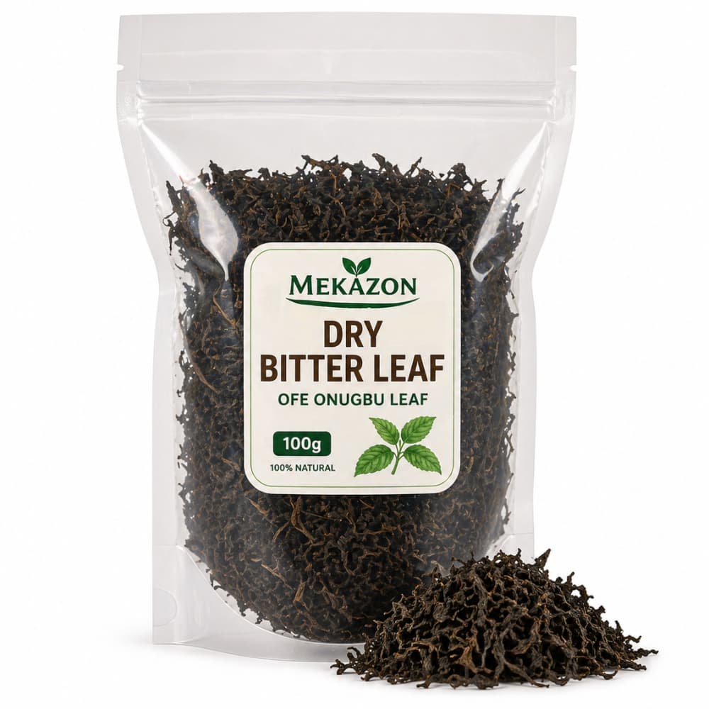 Dry Bitter Leaf 100g UAE | Ofe Onugbu Leaf – Mekazon