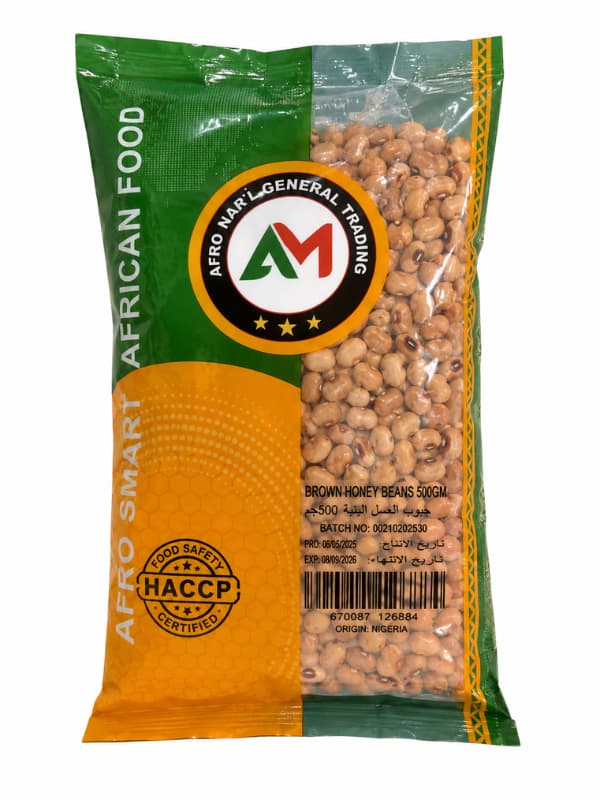 Afro Brown Honey Beans 500g – Premium Nigerian Beans in UAE