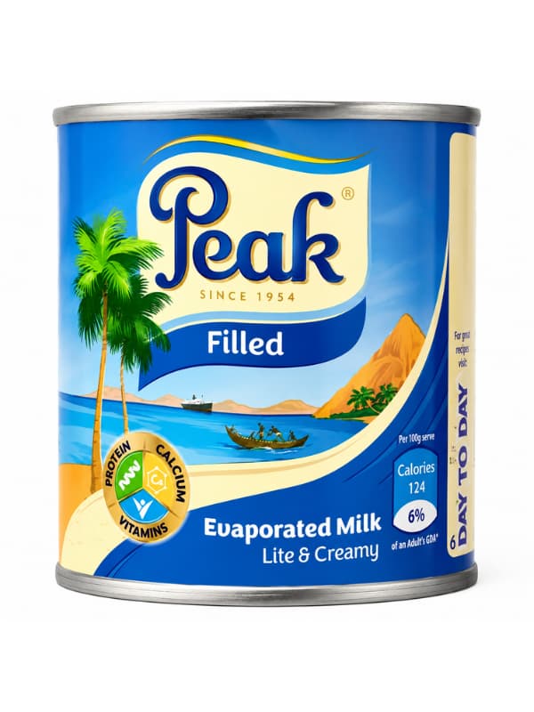 Peak Filled Evaporated Milk – Lite & Creamy Milk in UAE