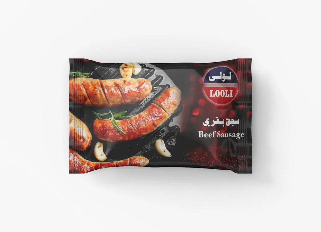 Beef sausage (lolly)