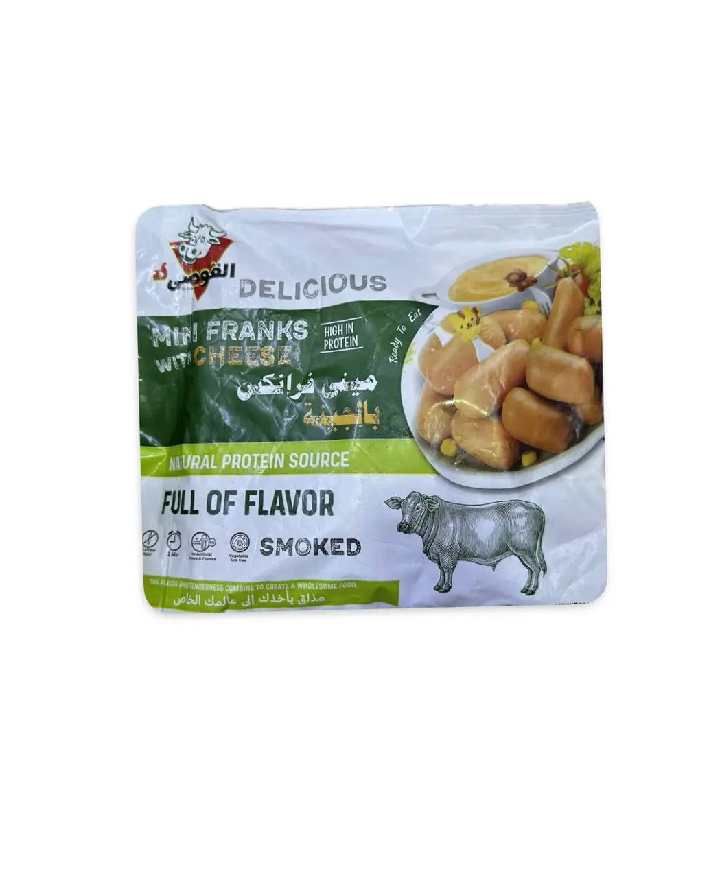 Mini Franks with Qus cheese (500)